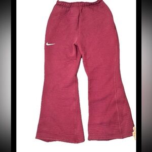 Nike Sportswear Tech Pack Fleece ENG Women's Size Small Pants in Pink